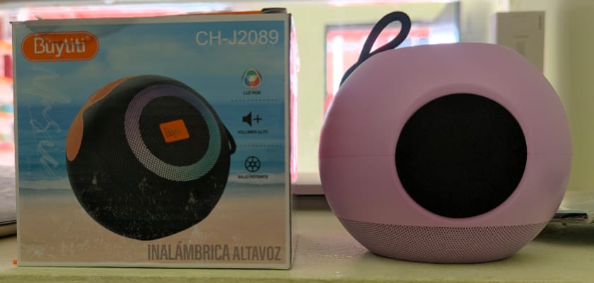ALTAVOCES PORTATILES REDONDO