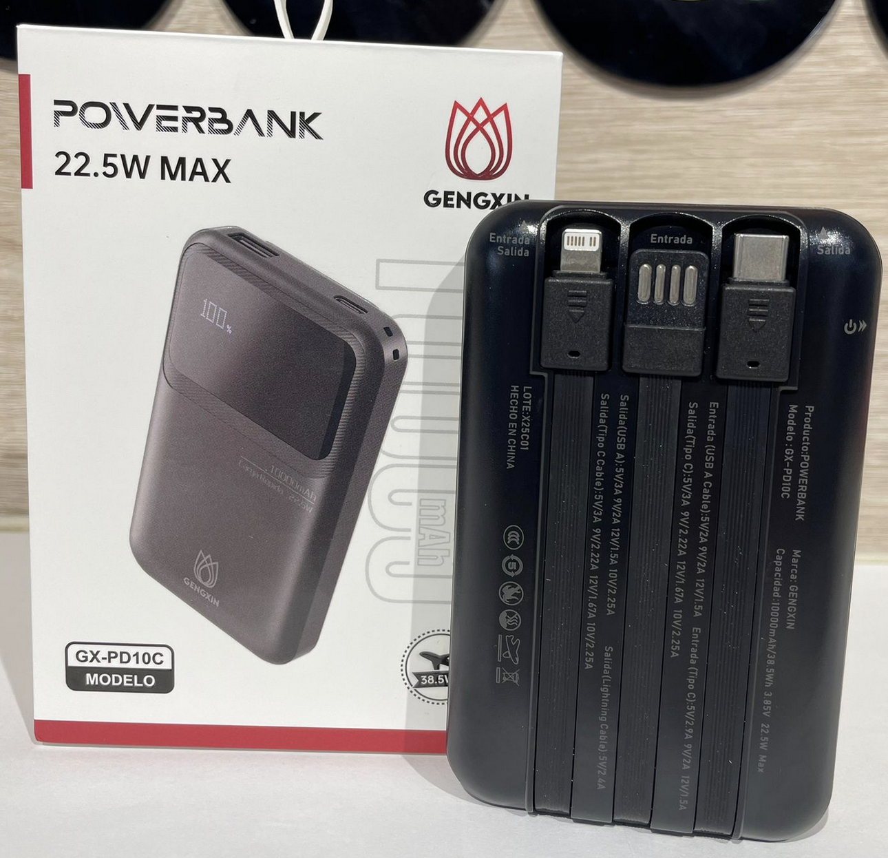 POWERBANK 10000 mAh /37Wh 3.7 v